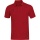 JAKO Sport/Freizeit Polo Premium Basics (Polyester-Stretch-Jersey) rot meliert Herren